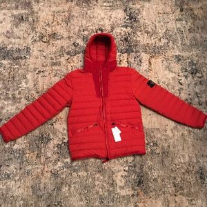 Red Stone Island Jacket